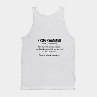 Funny IT Developer Programming Nerdy Tank Top